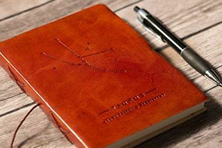 Taurus Handmade Zodiac Leather Journal 