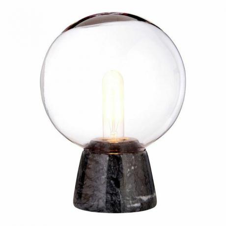 Lampa Farah Globe v černé barvě