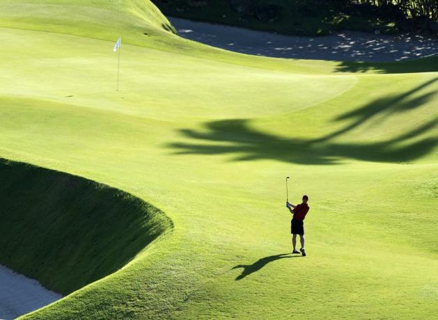 celkový pohled na golf