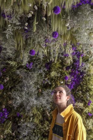 Pullman London St. Pancras - Chelsea-Flower Show inspirovaná instalací louky