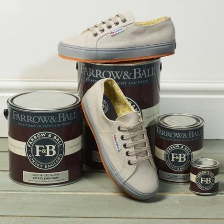 Farrow & Ball zahajuje spolupráci se společností Superga