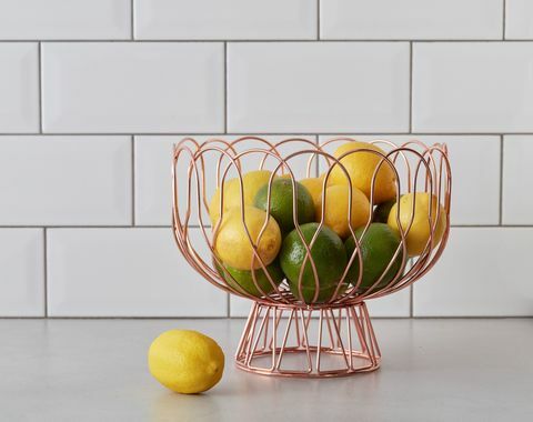 Copper Fruit Basket - £ 22.00, současný domov