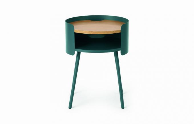 vyrobený základní ooty noční stolek, zelenomodrá 99 liber