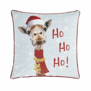 Catherine Lansfield Vánoční žirafa plněný polštář