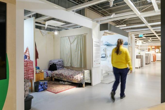 ikea přístřešek skutečné pokoje, bristol