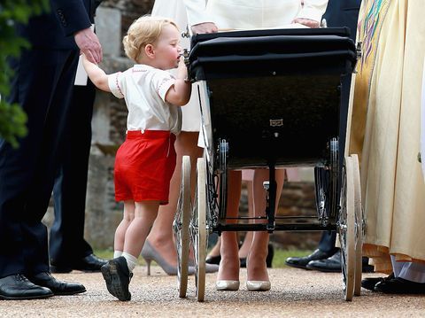 Prince George Princess Charlotte křtiny