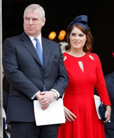 Prince Andrew, princezna Eugenie