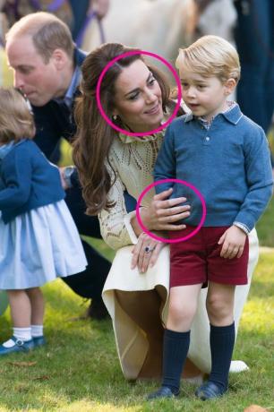 Kate Middleton s princem Georgeem v Kanadě