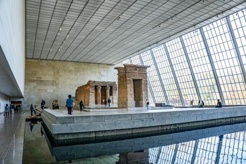 chrám Dendur, Metropolitní muzeum umění, New York City, New York, USA