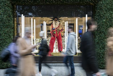 Selfridges 2018 Vánoční okno Odhalení