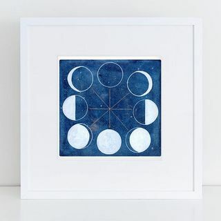 Moon Phase Chart Print