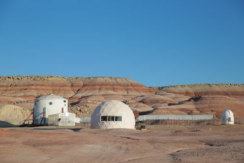 Výzkumná stanice pouště NASA Mars v Utahu - kolekce Ikea RUMTID