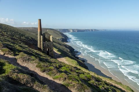 Wheal Coates, St. Agnes, Severní Cornwall