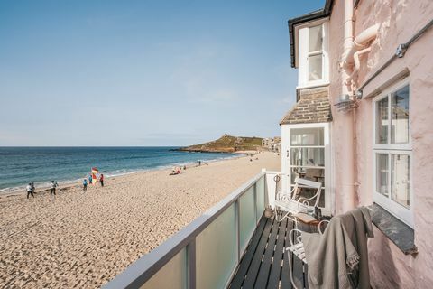 dům na pláži alba, St Ives, Cornwall, Velká Británie