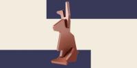 Ikea prodává na Velikonoce Flat Pack Chocolate Bunny