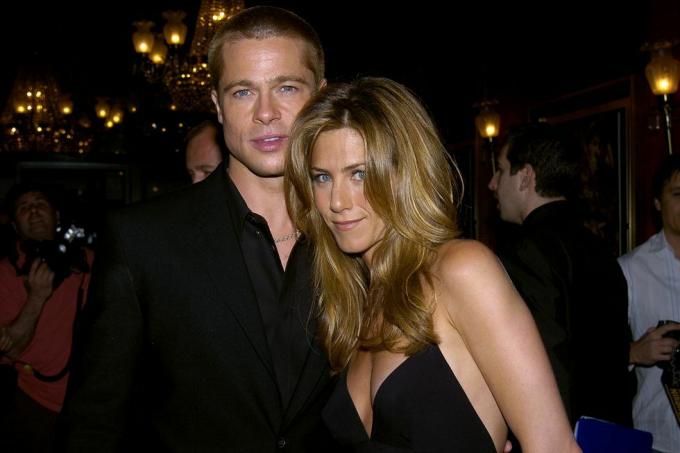 brad pitt a manželka jennifer aniston se účastní americké premiéry