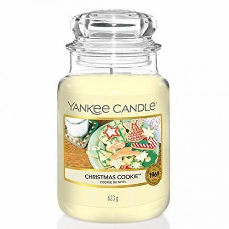 Yankee Candle Vánoční cukroví velká sklenice svíčka 