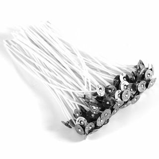 Hilitand 100Pcs Candle Wicks Pre Waxed 