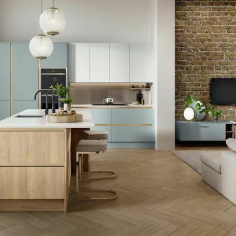 moderní kuchyně design dům krásná islington kuchyně na homebase
