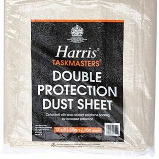 Harris dodavatel, bavlna Dustsheet 12 stop x 9 stop