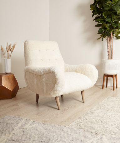 Wool Losange Chair 