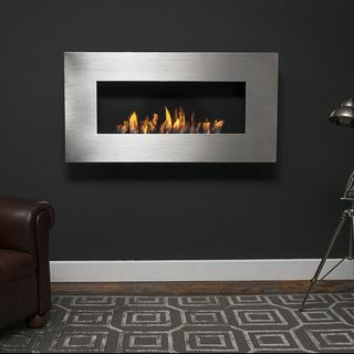 Nero Fire Mounted Bio Ethanol Fire