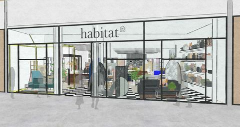 Habitat Westfield London store concept