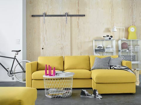 Ikea VIMLE pohovka - žlutá