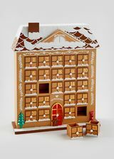 Perník dřevěné vánoční adventní kalendář 