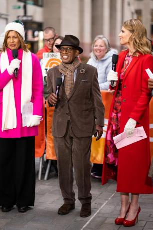 'today' show obsazení hoda kotb, al roker a savannah guthrie