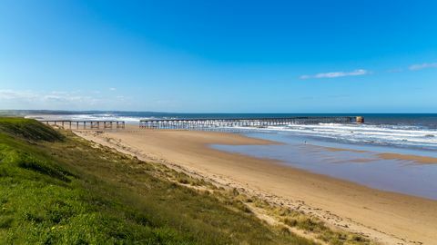 North Sands Beach, Hartlepool, Velká Británie