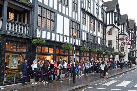 Liberty London queue