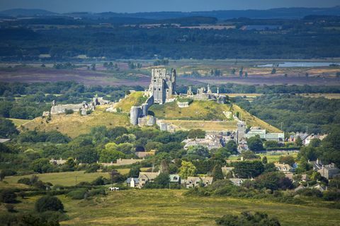 Hrad Corfe - Dorset