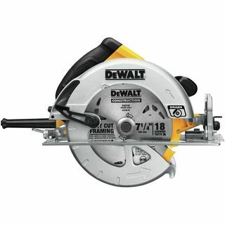 Lehká kotoučová pila DEWALT 7-1 / 4-palcová 