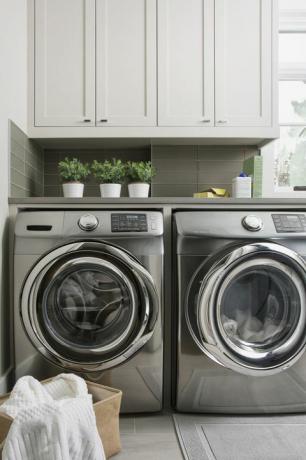 Energeticky efektivní pračka a sušárna prádelny