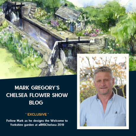 Chelsea Flower Show 2019 - Mark Gregory, návrhář zahrady Vítejte v Yorkshire zahradě, zahajuje exkluzivní blog na House Beautiful UK