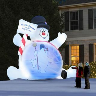 Video promítající 10 'Frosty The Snowman