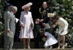 Prince William měl Major Táta Moment Královský svatební princ Harryho nejlepší muž Prince George