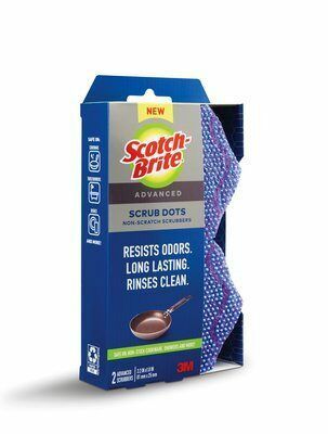 Scotch-Brite® Advanced Scrub Dots Non Scratch Scrubbers