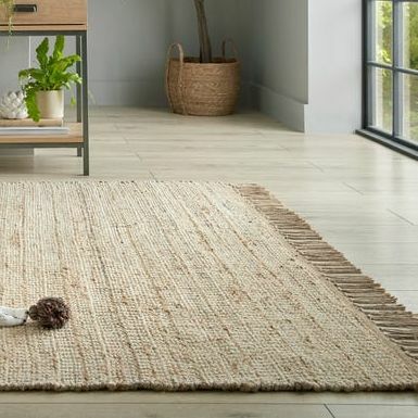 Bavlněný koberec Clio Jute