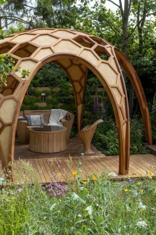 meta zahrada pěstující budoucnost navržená joe perkins sponzorovaná meta show garden rhs chelsea flower show 2022