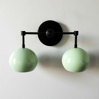 Double Mint Loa Sconce