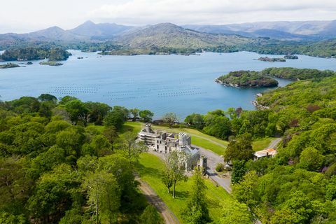 Glengarriff Castle na prodej v Irsku