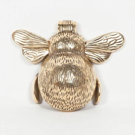 Bumble Bee Dveřní Klepadlo Ve Zlaté A Stříbrné