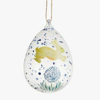 John Lewis & Partners Rabbit Egg Easter Tree Decoration