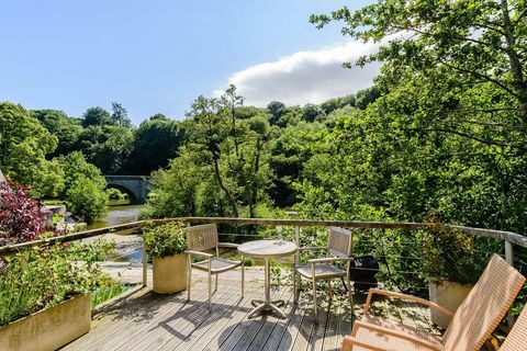 Dinham Weir House - Linney - Ludlow - balkon - Strutt & Parker