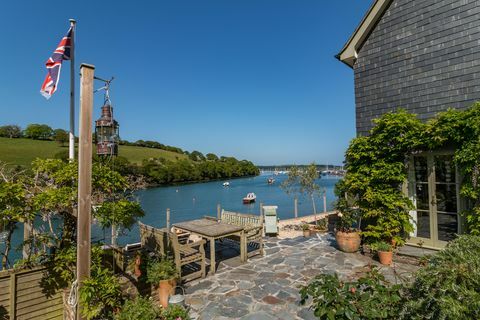 Chata vydry - Falmouth - Cornwall - terasa - Savills