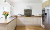 Zjednodušená a prostorná renovace kuchyně