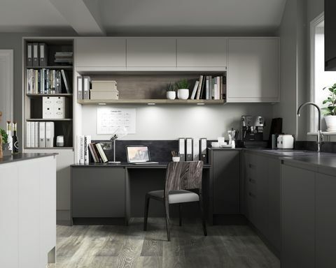 wickes uvádí vybavené kuchyně s vestavěnými stoly, které vám pomohou vytvořit si vlastní kancelářský prostor
