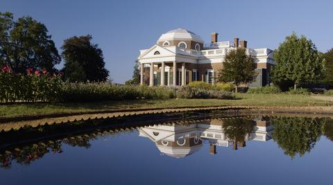 thomas jefferson's monticello exteriér